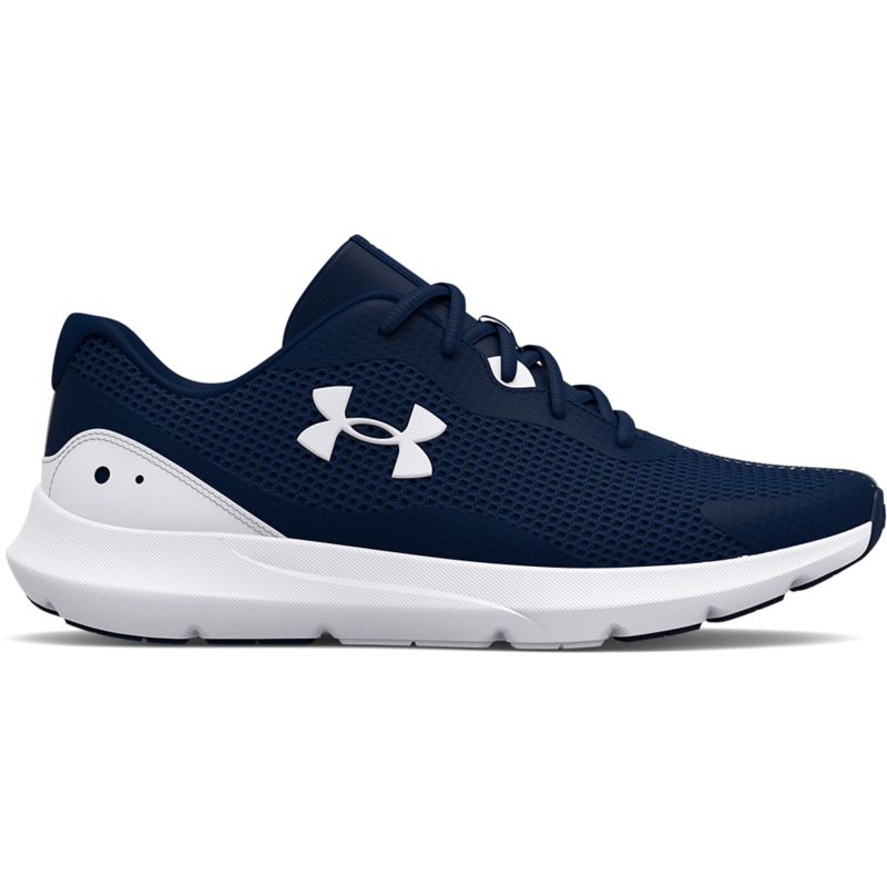 Under Armour Men's Surge 3 Running Shoes Academy / White  - US