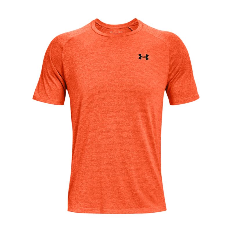 Under Armour Men's Tech™ 2.0 T-Shirt Blaze Orange / Black