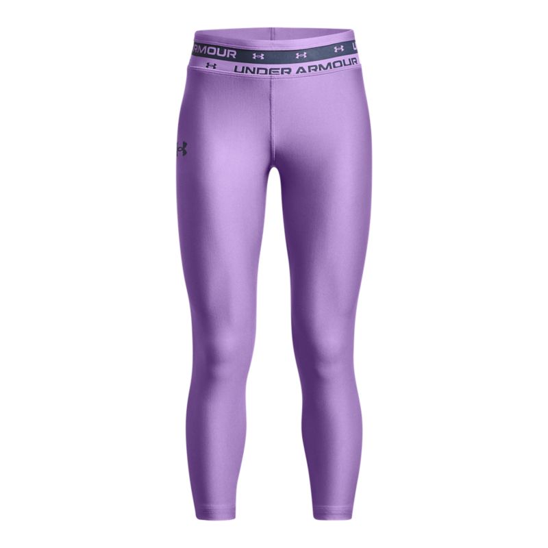 Armour Crop Leggings Vivid Lilac 
