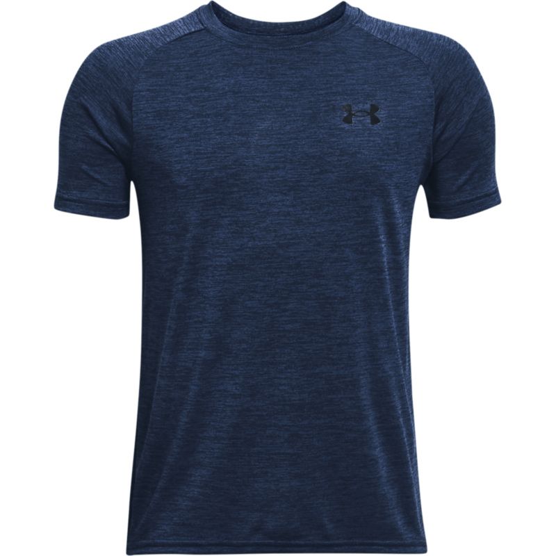 Navy Under Armour kids' boys t-shirt with short sleeves from O'Neills.