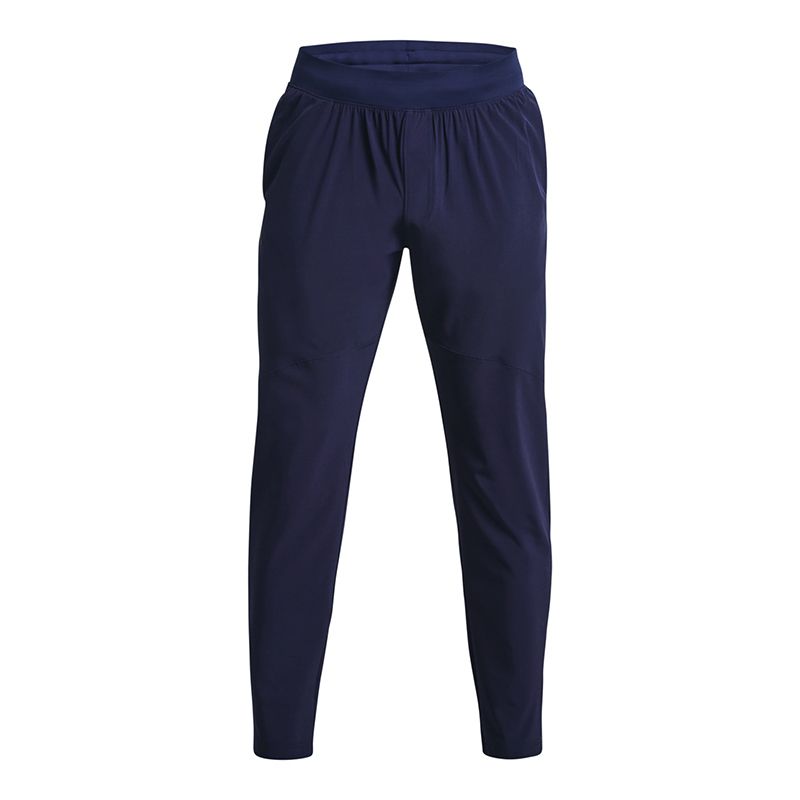 Navy Under Armour Men's UA Stretch Woven Pants from O'Neill's.