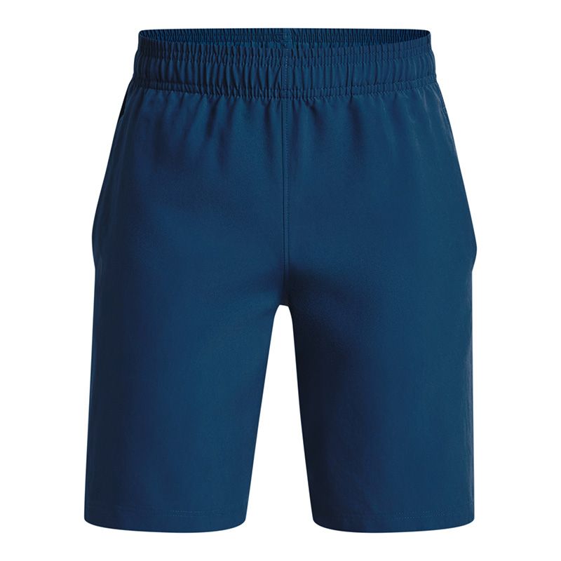 Blue Under Armour Kids' Woven Graphic Shorts from O'Neill's.