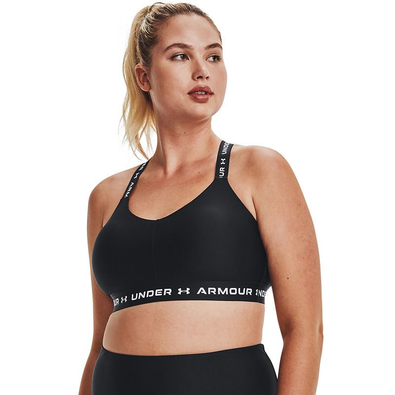 Buy Under Armour Women's Armour Padless Sports Bra Black in Dubai