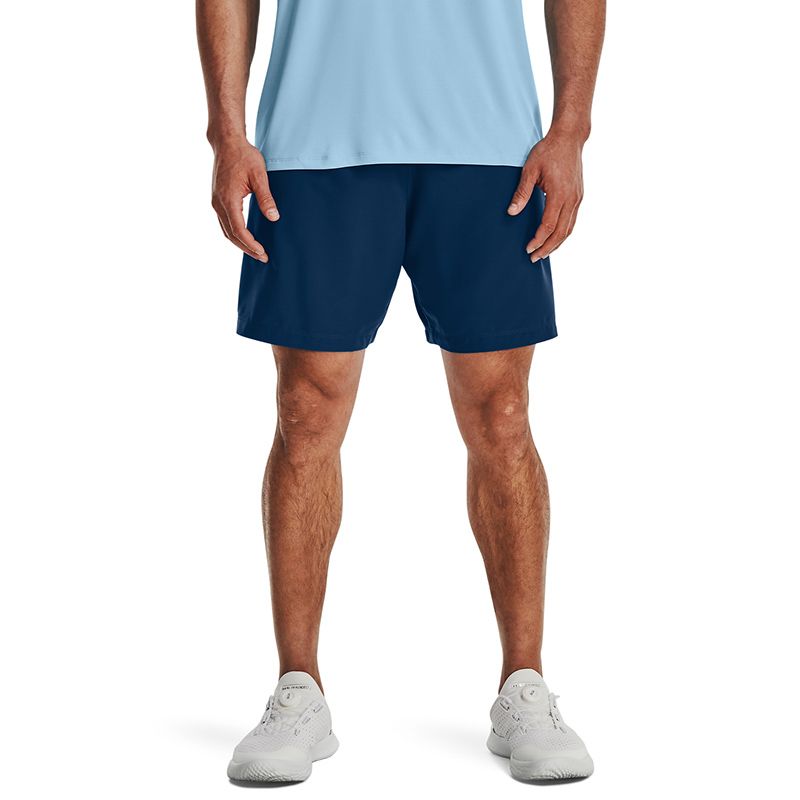 Blue Under Armour Men's Woven Graphic Shorts from O'Neill's.