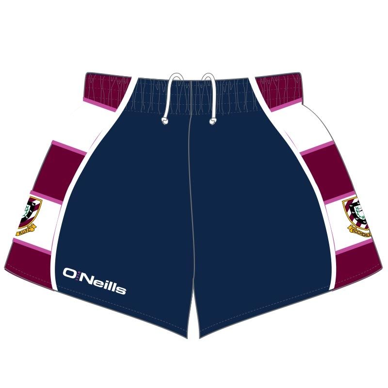 Rochdale RUFC Kids' Rugby Shorts (Navy) 