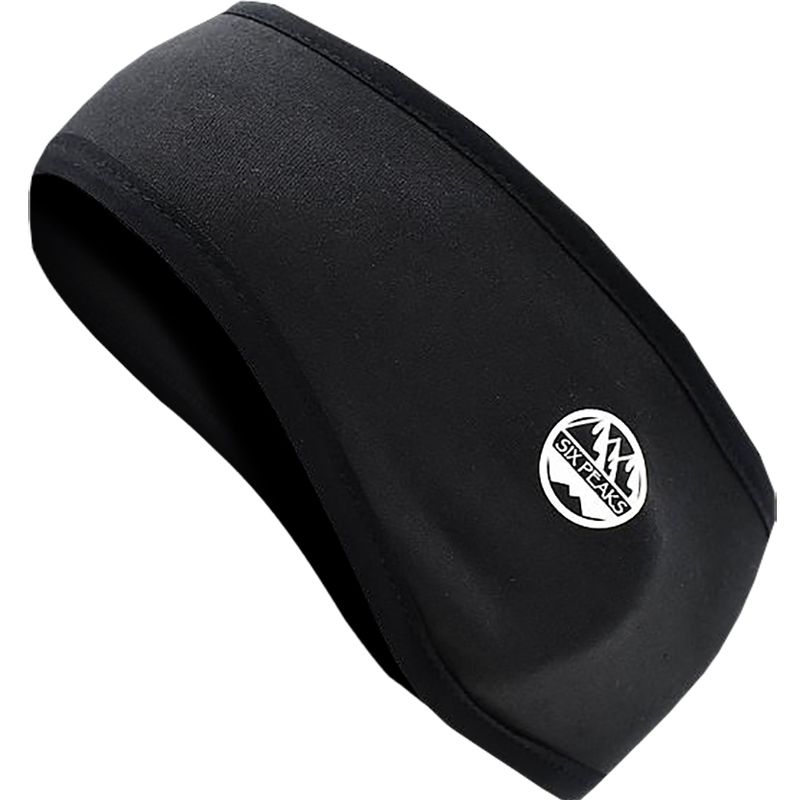 black Six Peaks Ear Warmer made with warm brushed fleece lining from O'Neills