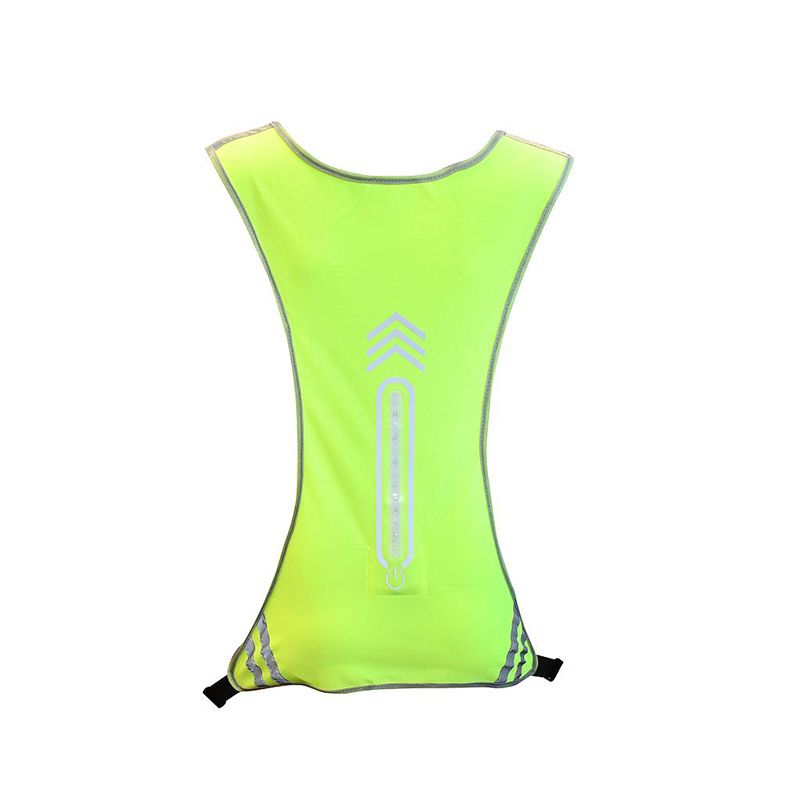 Six Peaks Reflective LED Sport Vest Safety Yellow