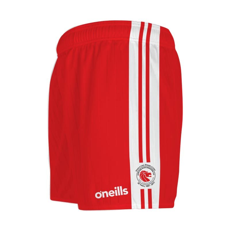 Singapore Gaelic Lions Mourne Shorts Red