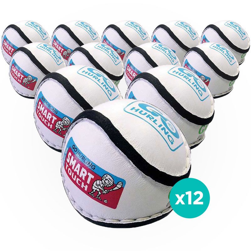 Smart Touch Hurling Ball White 12 Pack