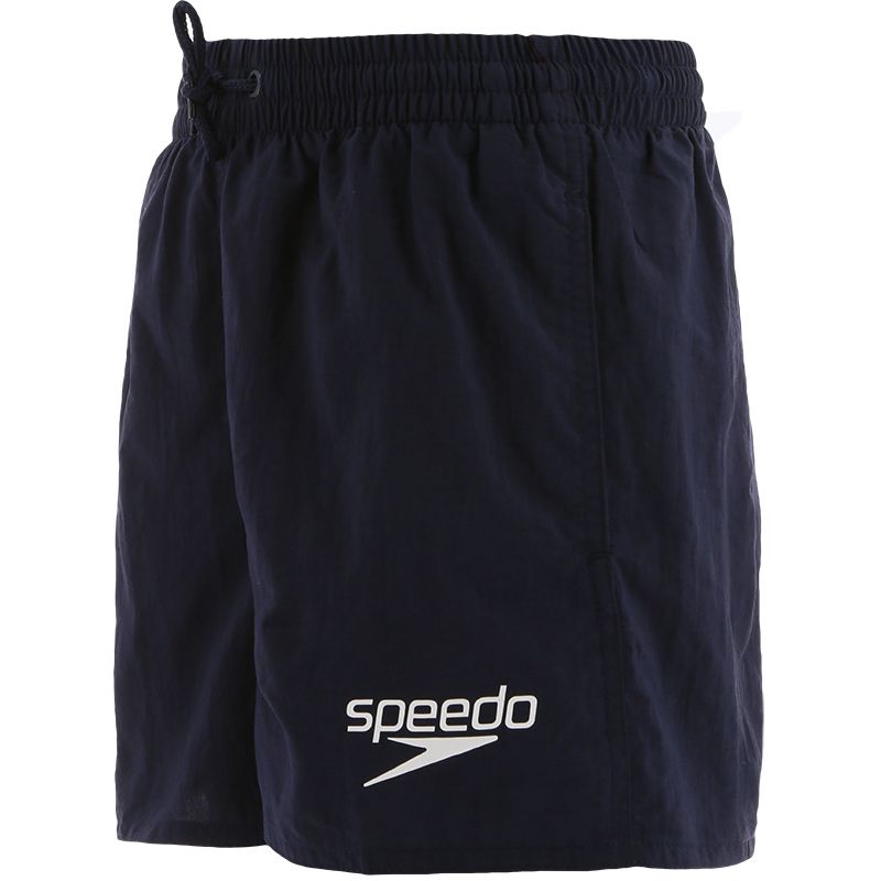 navy Speedo Kids' water shorts with an adjustable fit from O'Neills