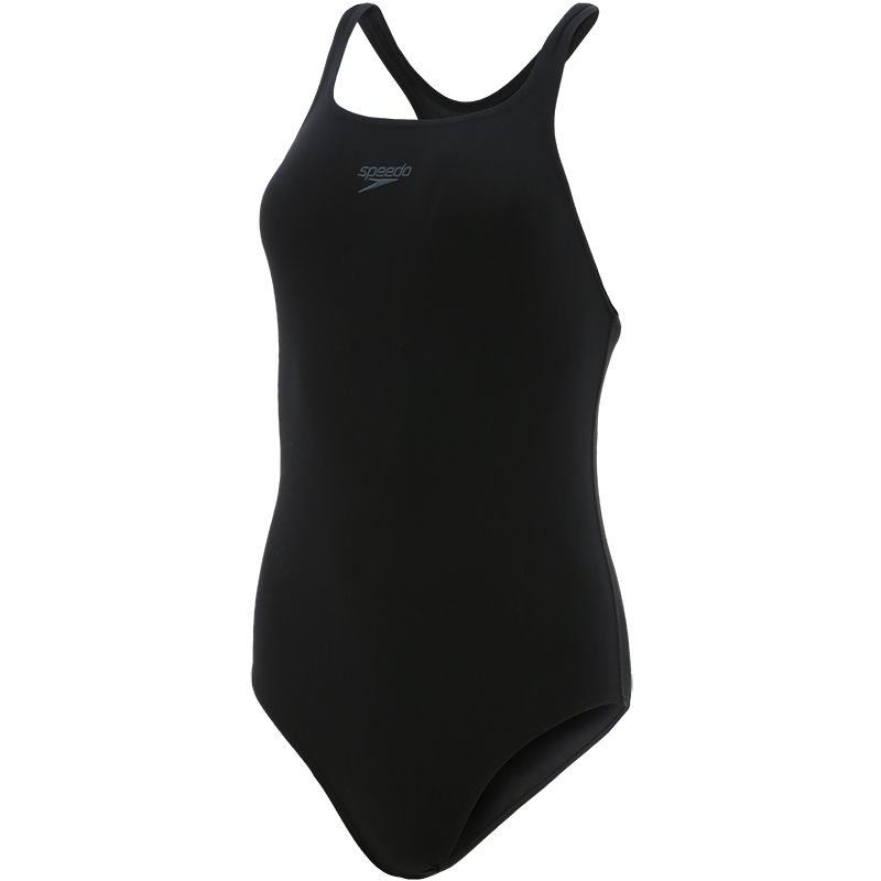 black Speedo Women's swimsuit in a medalist design from O'Neills