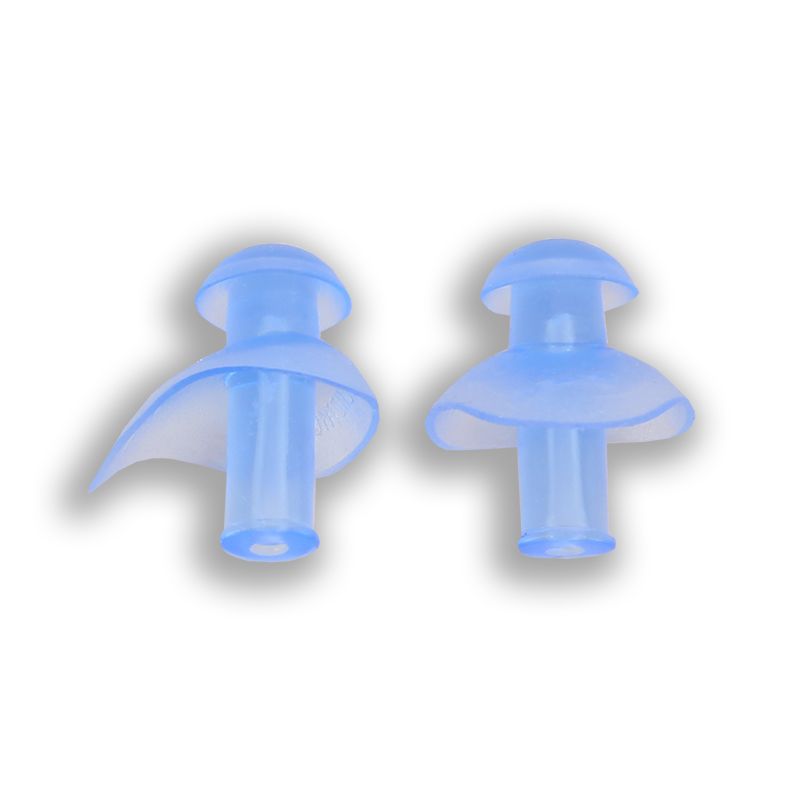 blue Speedo ear plugs with a reusable case from O'Neills