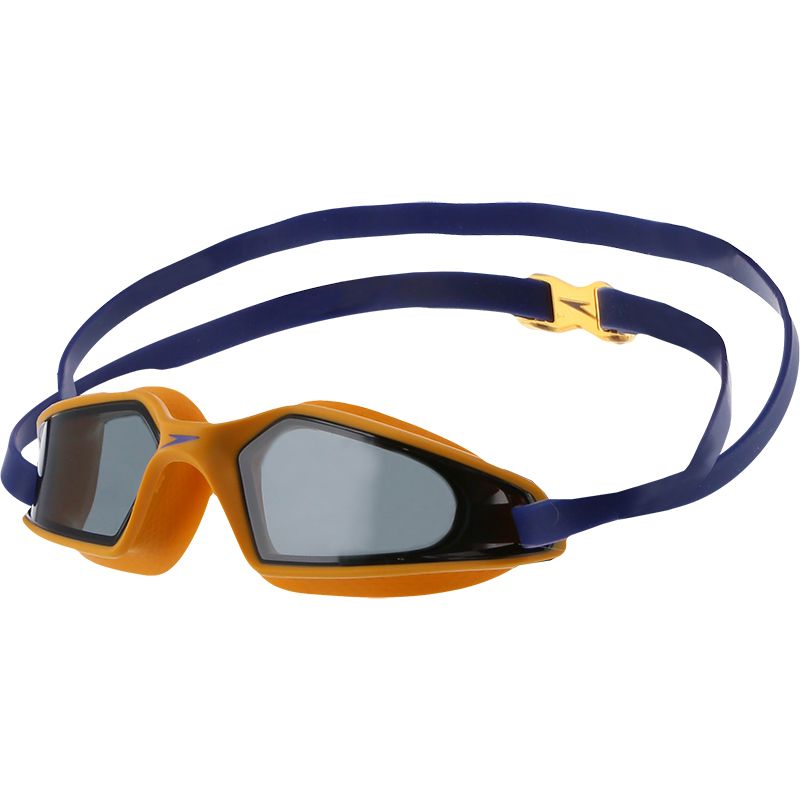 navy and orange Speedo swimming googles with anti-fog lenses from O'Neills
