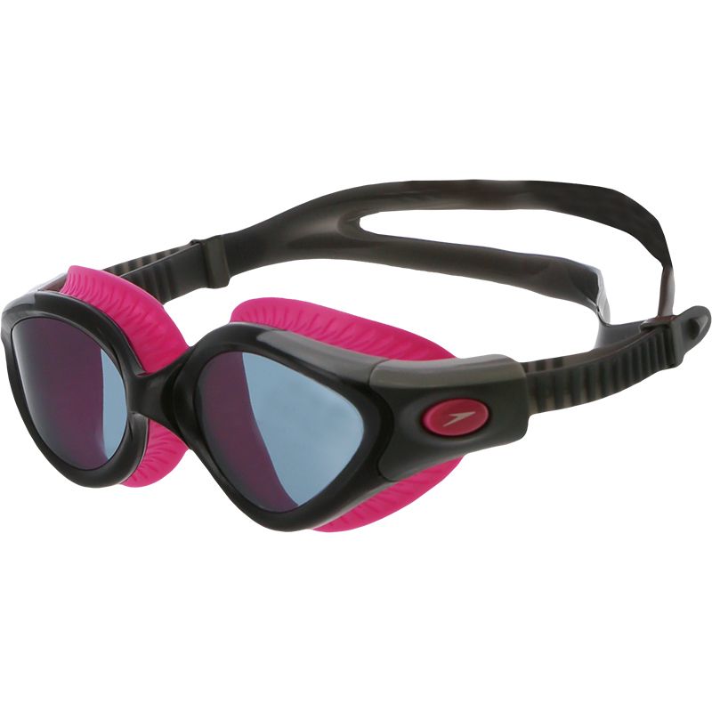 black and pink Speedo women's goggles with a super soft flexible seal from O'Neills