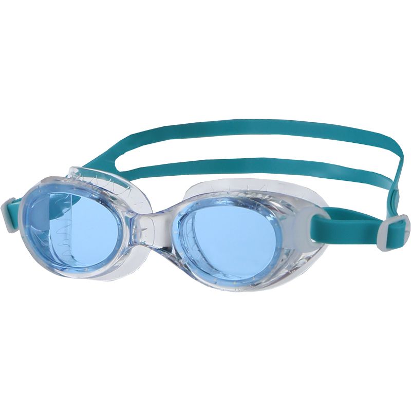 green and blue Speedo adult swimming goggles made from soft and flexible materials from O'Neills