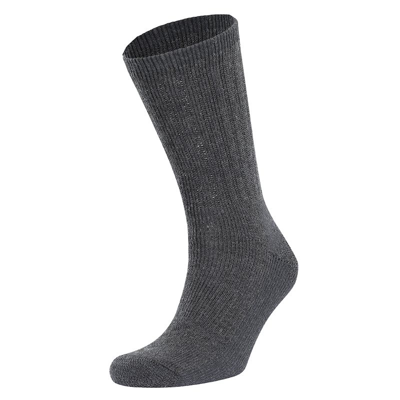 Trespass Men's Stroller Merino Wool Hiking Socks Black Marl