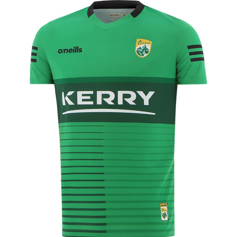 Kerry GAA Player Fit Short Sleeve Training Top Green / Black