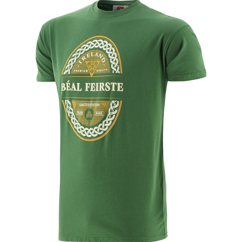 Green Trad Craft Men's Béal Feirste Classic T-Shirt from O'Neill's.