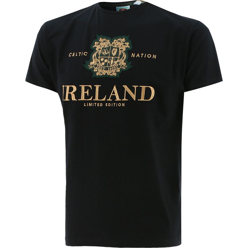 Men's Premium Ireland Limited Edition App Crest T-Shirt Black