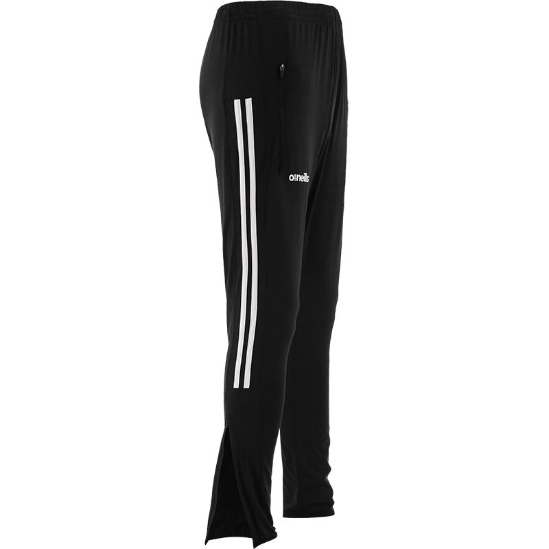 Men's black Tuscan skinny pants with white stripes from O'Neills.