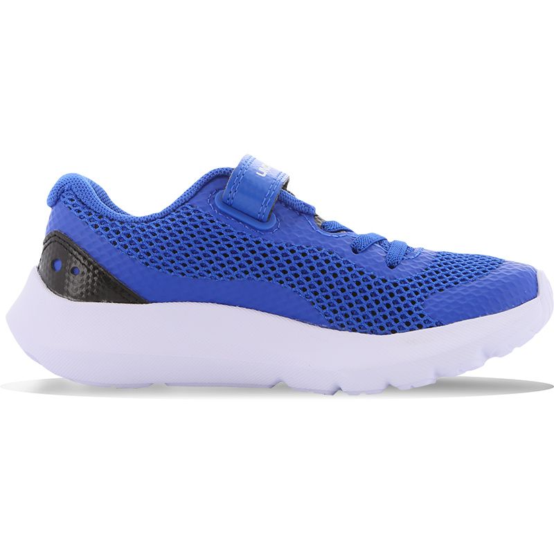 Kids' Blue Under Armour Surge 3 AC PS Running Shoes, with lightweight, breathable mesh upper from O'Neills.