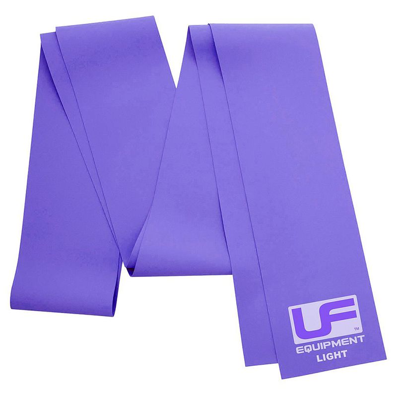 purple Urban Fitness light resistance band made with latex free TPE from O'Neills