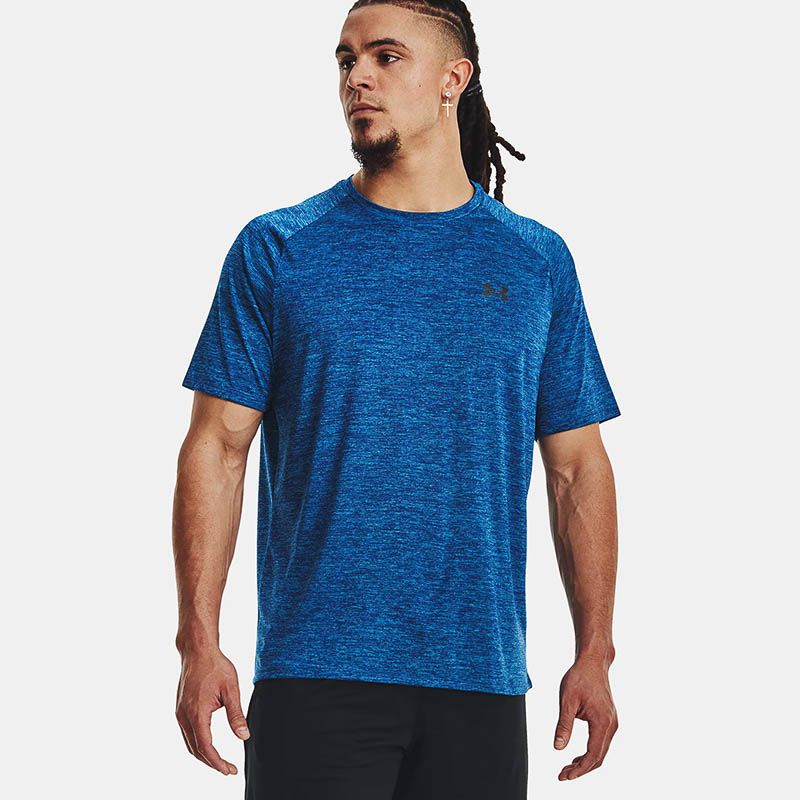 Blue Under Armour Men's UA Tech™ 2.0 Short Sleeve T-Shirt, from O'Neill's.