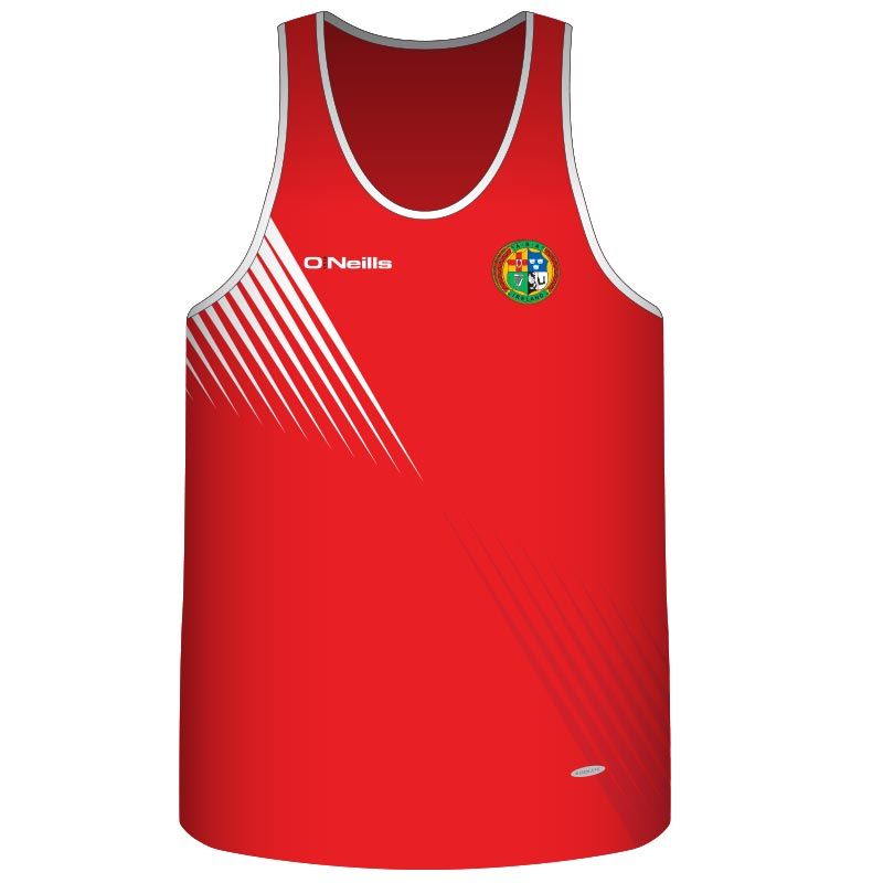 IABA Boxing Vest Red (A) (Kids)