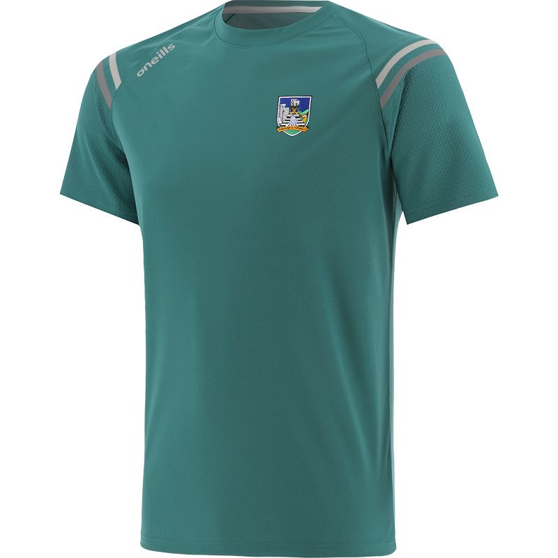 Green Kids' Limerick GAA T-Shirt with county crest by O’Neills. 