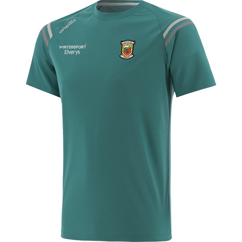 Green Men's Mayo GAA T-Shirt with county crest by O’Neills. 