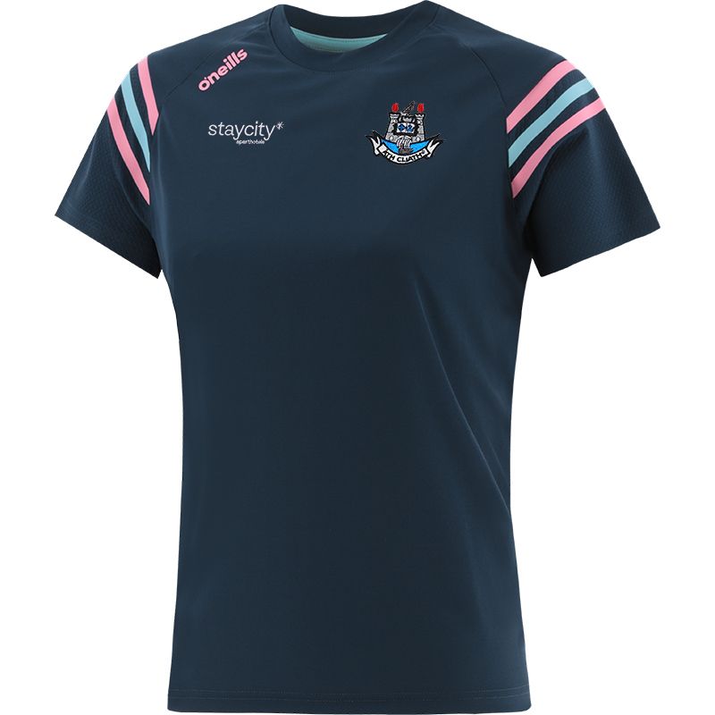 Marine Women's Dublin GAA T-Shirt with county crest by O’Neills. 