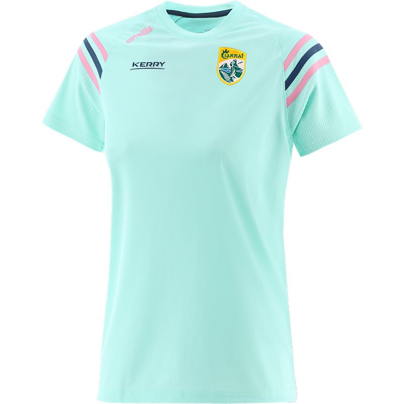 Green Women's Kerry GAA T-Shirt with county crest by O’Neills. 
