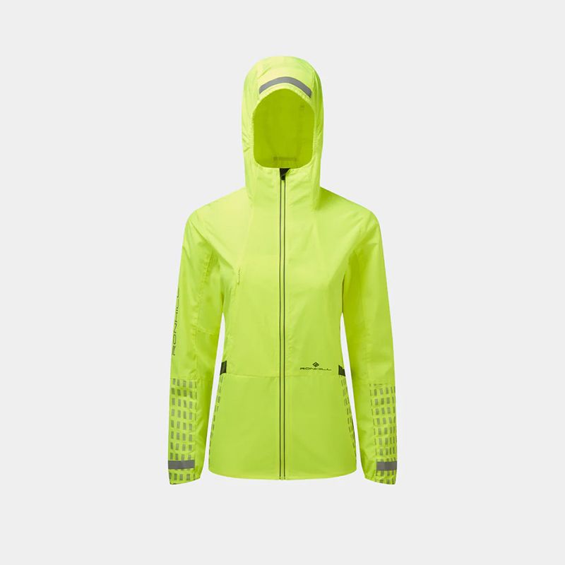 Yellow Ronhill Women's Tech Afterhours Jacket, with Secure pocket from O'Neills.