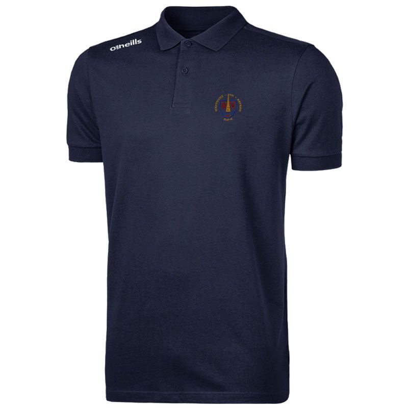 Westbury-on-Severn RFC Portugal Cotton Polo Shirt (Navy)