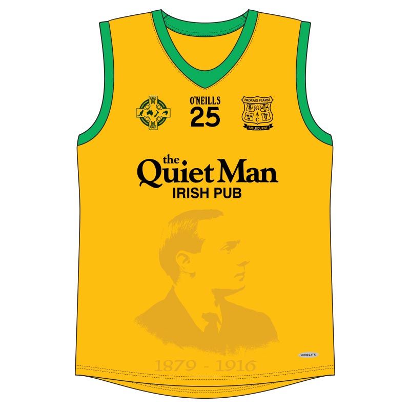 Padraig Pearses GAC Melbourne GAA Vest (Yellow)