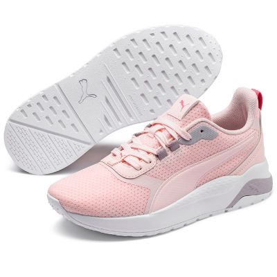 womens red puma trainers