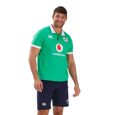 20/21 Irlanda Home/Lontano Rugby Jersey Color : Green, Size : Small Rugby Jersey Estate Sport Traspirante Casual Maglietta Calcio Polo Shirt. 