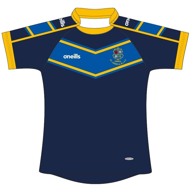 トップス Saint James 19JC OUESS RUGBY T6 Orrell St James RL Jersey: Official Orrell St James RL Jersey