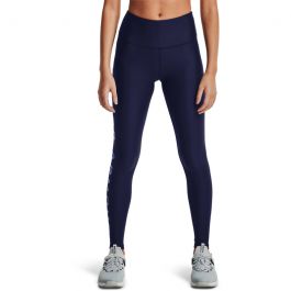 Under Armour Women's HeatGear Shine Mesh Pocketed Leggings Ankle, Midnight  Navy (410)/Mineral Blue, X-Small : : Fashion