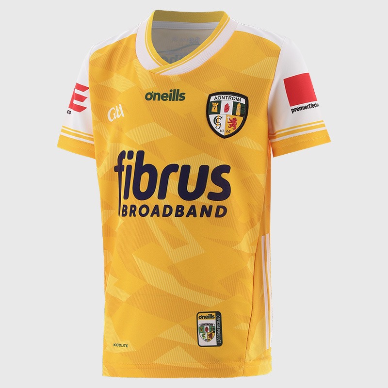 O'Neills Antrim GAA Kids' Home Jersey 2025