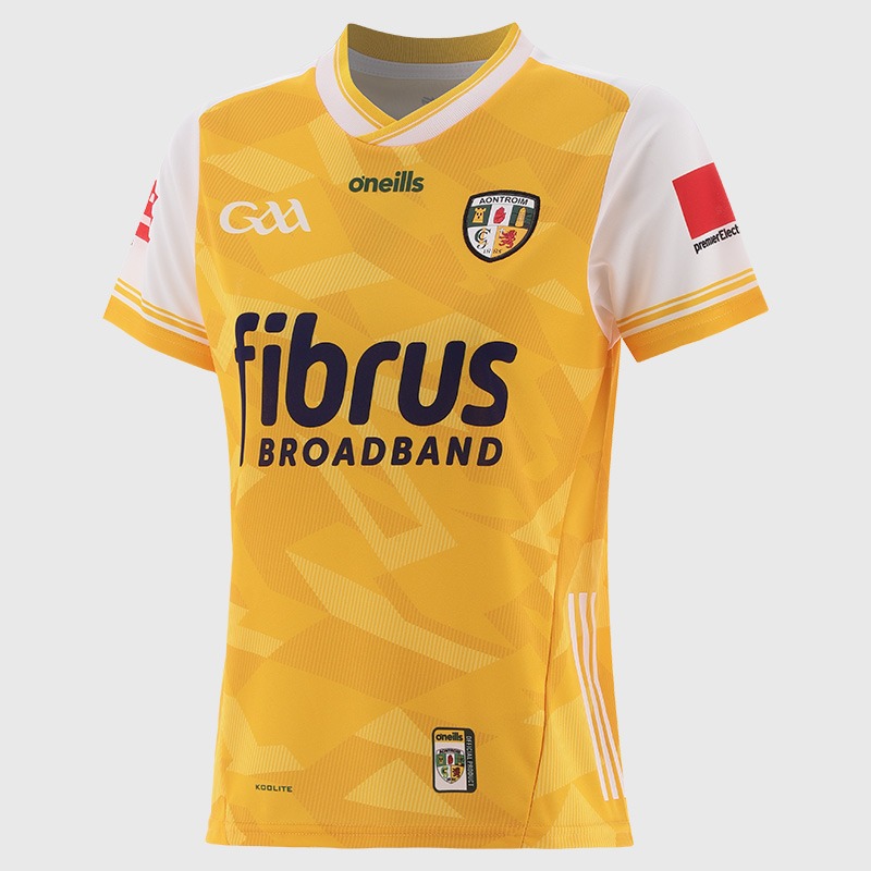 O'Neills Antrim GAA Women's Fit Home Jersey 2025