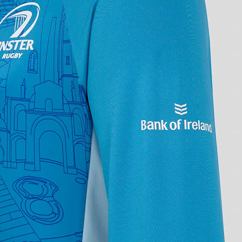 Men's Castore Leinster Rugby 24/25 Matchday Quarter Zip Midlayer