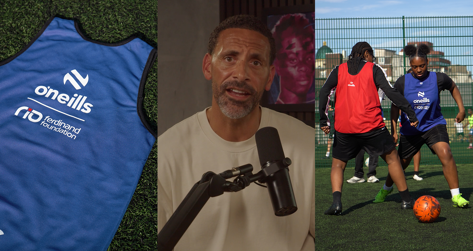 O’Neills and the Rio Ferdinand Foundation